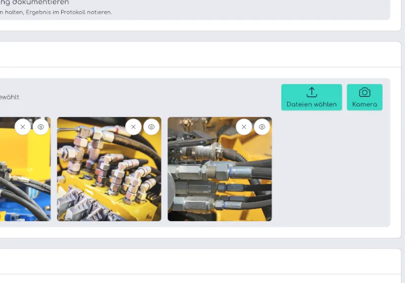 Direkter Bildupload im Wartungs-Task
