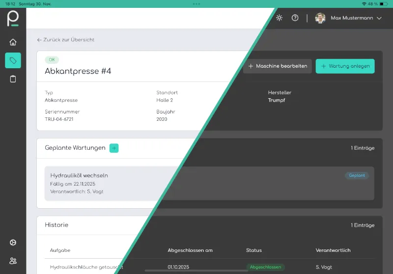 Light- & Darkmode für jede Umgebung